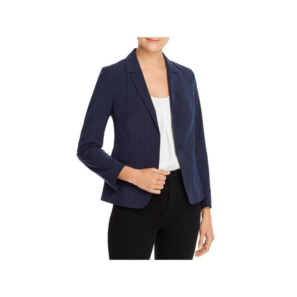 CUPCAKES AND CASHMERE Womens Pocketed Lined Wear To Work Blazer Jacket